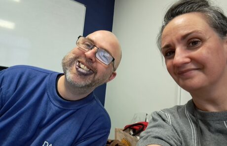 Apprentice with his tutor